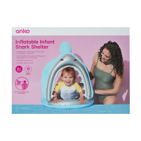 Inflatable Infant Shark Shelter