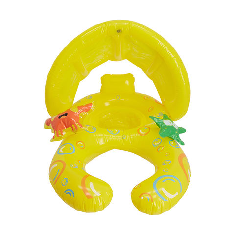 Inflatable Adult and Infant Float with Canopy