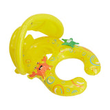Inflatable Adult and Infant Float with Canopy