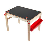 Anko Wooden 2-in-1 Convertible Easel Suitable for Ages 3+ Years - TheITmart