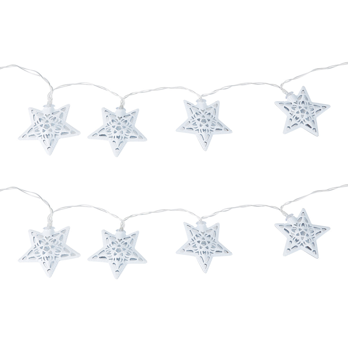 Battery Operated 24 Metal String Lights - Assorted - TheITmart