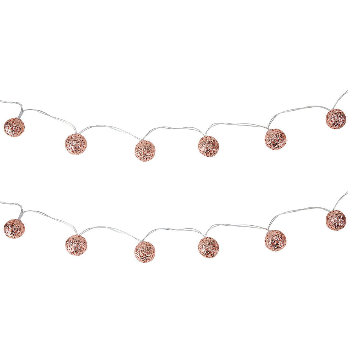 Battery Operated 24 Metal String Lights - Assorted - TheITmart