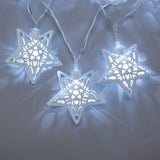Battery Operated 24 Metal String Lights - Assorted - TheITmart