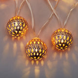 Battery Operated 24 Metal String Lights - Assorted - TheITmart