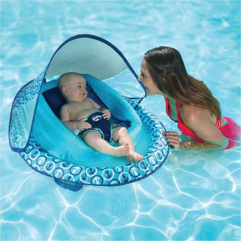 Swimways Infant Spring Float with Canopy - Assorted