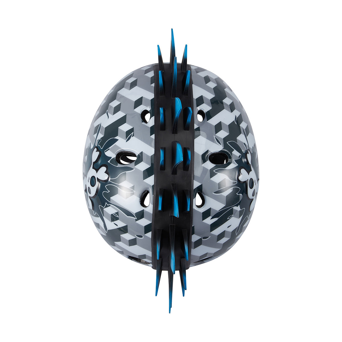 3D Skull Helmet  Suitable for Ages 5+ years Ride on Helmet - TheITmart