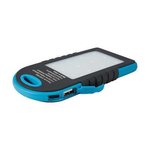 Anko Portable Charger with Solar / Ideal for Camping & Travel - TheITmart