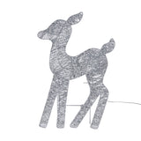 Anko 45 LED Solar Powered 3 Glittered Wire Reindeers - TheITmart