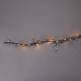 Anko Battery Operated 20 Light Up Berry Garland/Red/White