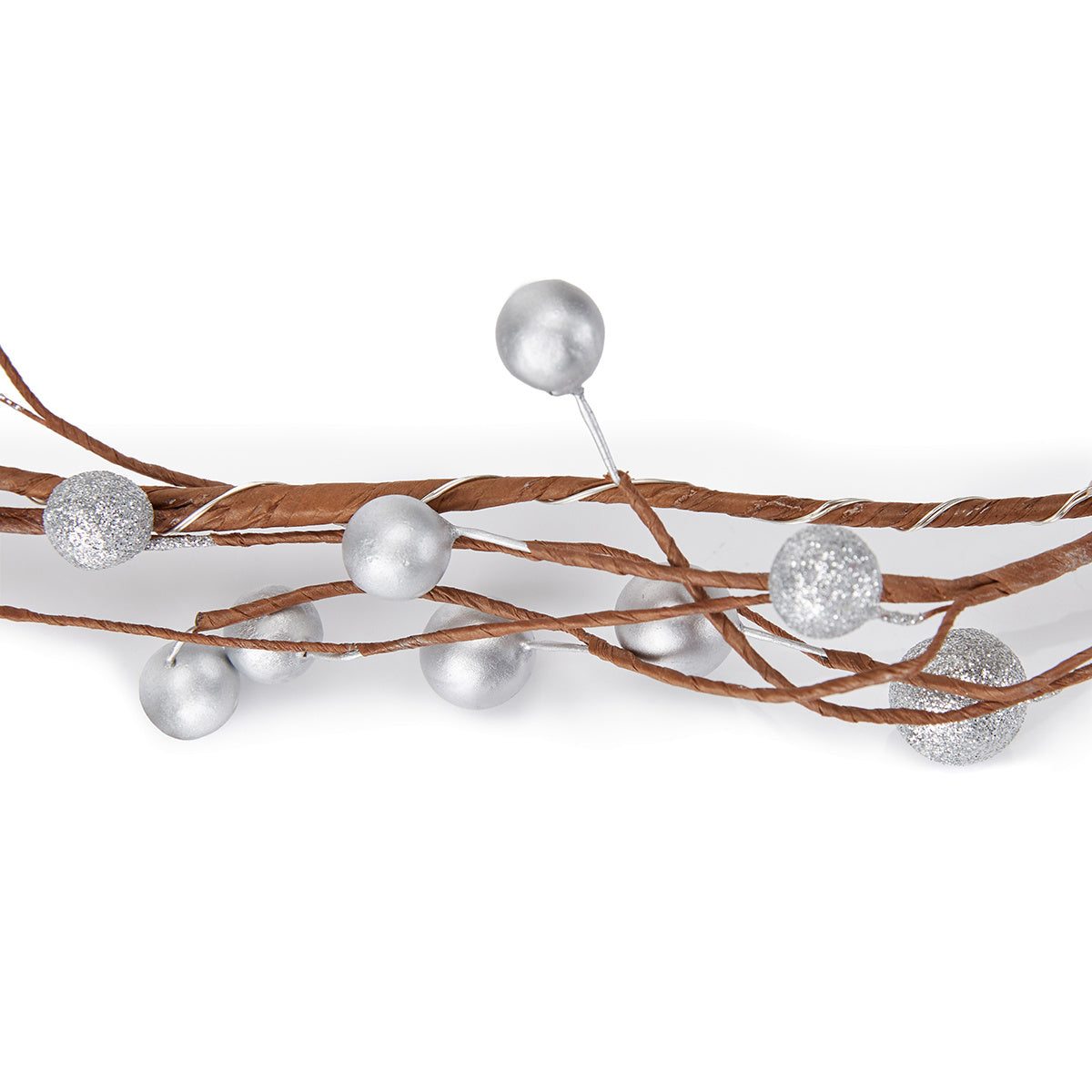 Anko Battery Operated 20 Light Up Berry Garland/Red/White