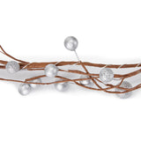 Anko Battery Operated 20 Light Up Berry Garland/Red/White