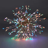 Anko 240 Wire Spray String Lights / Warm White Or Multicolour - TheITmart