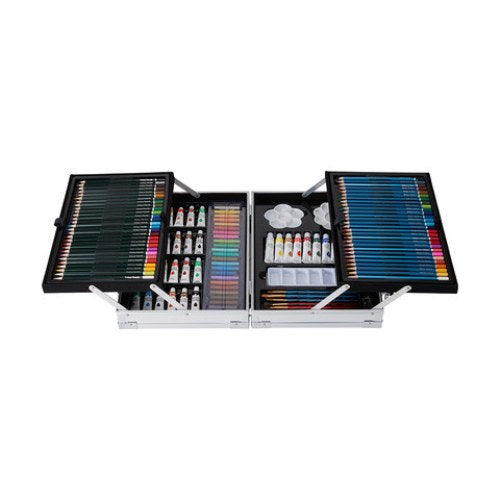 126 Piece All-Media Art Set with Aluminum Box