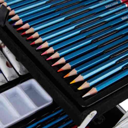 126 Piece All-Media Art Set with Aluminum Box