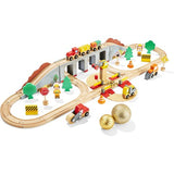 Anko Wooden Construction Train Set / Ages 3+ Years