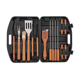 18 Piece BBQ Tool Set / Utensil Set perfect for Camping - TheITmart