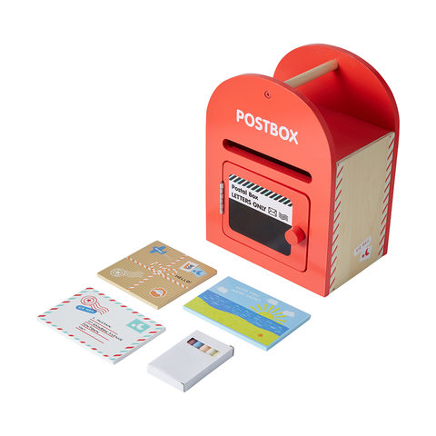 Anko Wooden Post Box Suitable for Ages 3+ Years - TheITmart