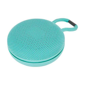 Portable Bluetooth Waterproof Button Speaker - Charcoal / Blue / Aqua