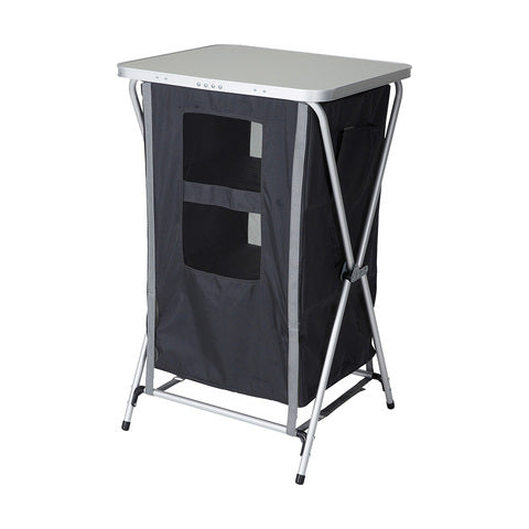 Anko 3 Shelf Camp Storage Unit / Grey