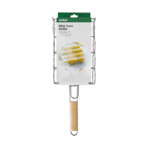 Portable Camping BBQ Corn Griller / Cooks 4 Corn Cobs / Ideal for Camping