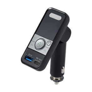 Bluetooth Handsfree FM Transmitter - Black