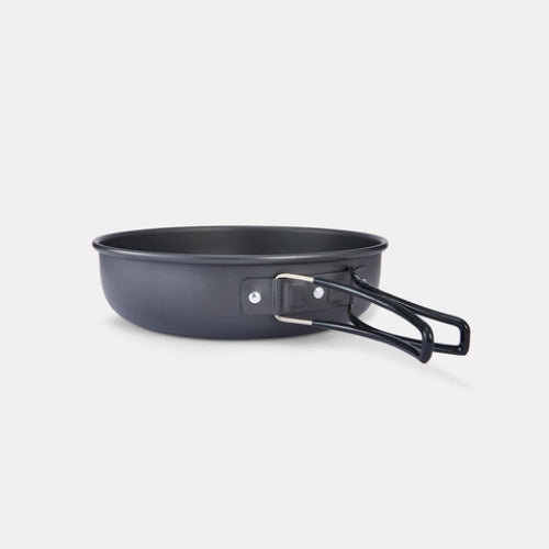1.2 L Aluminium Camping Frypan / Heat Resistant Handle / Ideal for Camping & Travel
