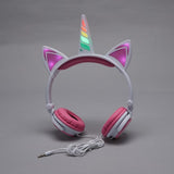 Kids LED Light-Up Headphones - Unicorn
