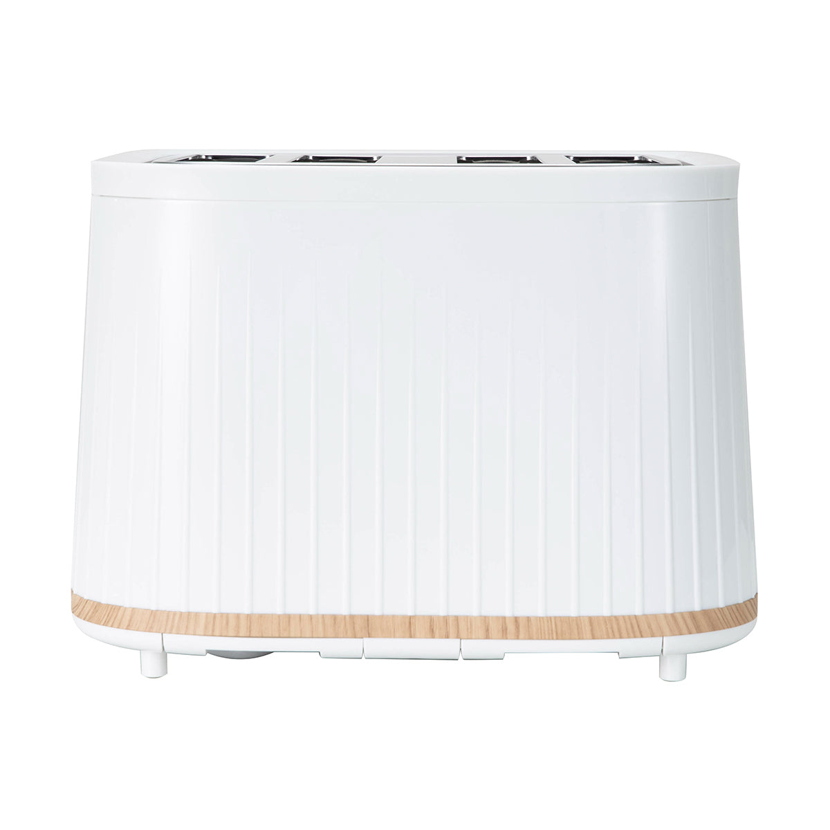 4 Slice Toaster - White/Convenient Browning & Defrost