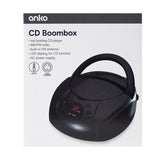 Anko CD Boombox CD  Player / Black