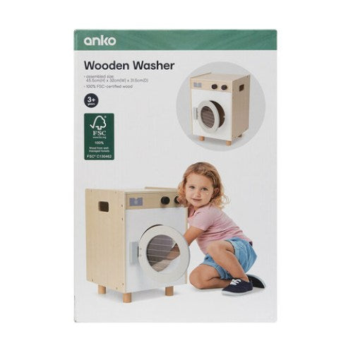 Anko Wooden Washer / Suitable for Ages 3+ Years