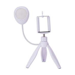 Vlogging Starter Kit- White /360 deg. Rotation/Perfect for live streaming