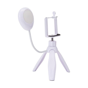 Vlogging Starter Kit- White /360 deg. Rotation/Perfect for live streaming