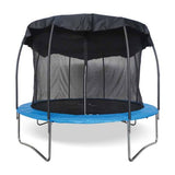 Trampoline Black Sun Shade / 390 x 390cm Adjustable Size / Easy to Install - TheITmart