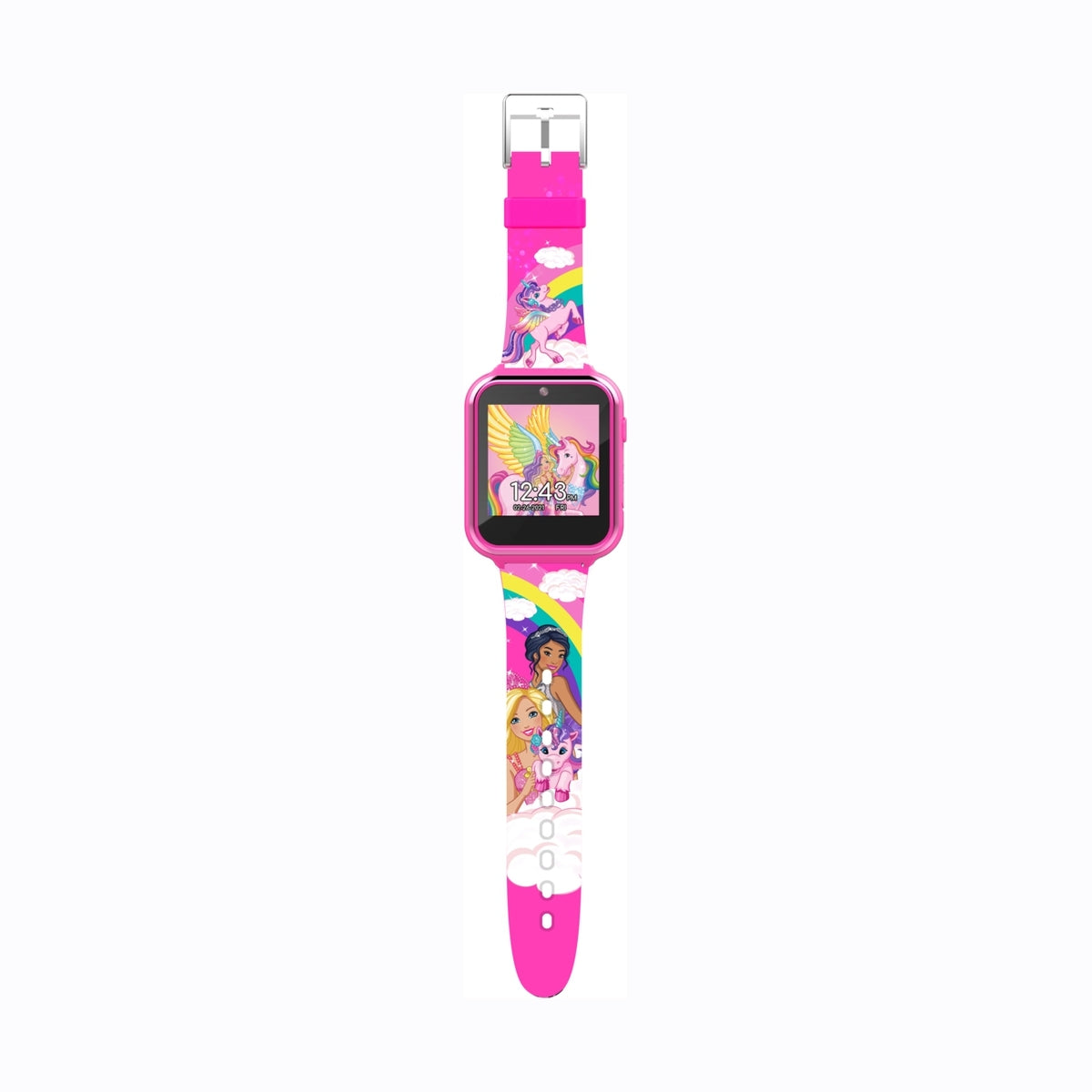 Barbie Kids Smart Watch - Pink /Camera Time Learning Video & Calculator - TheITmart