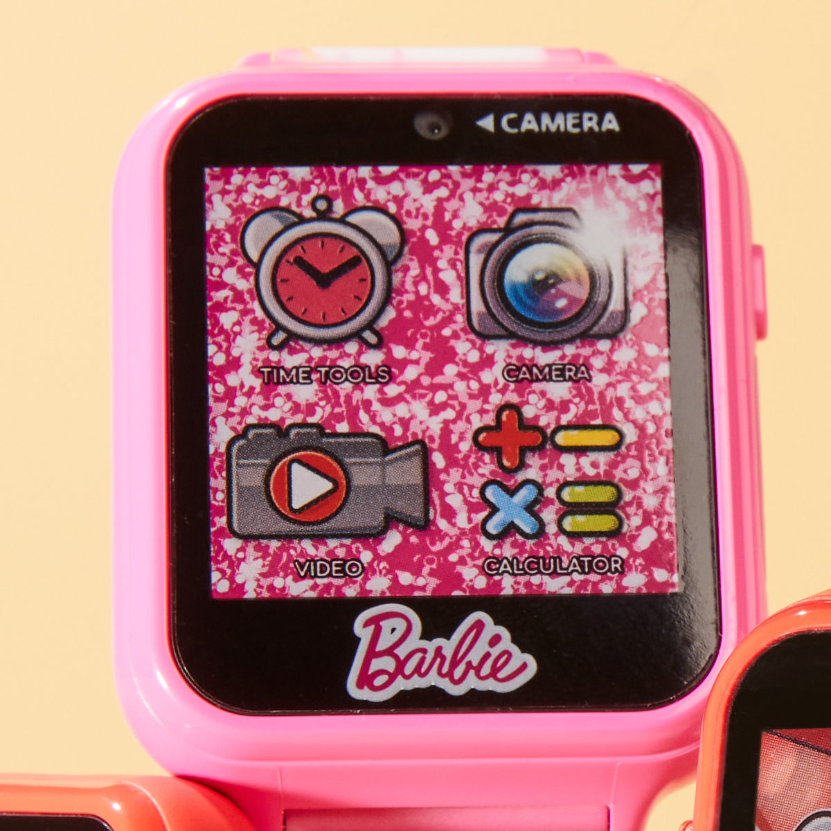 Barbie Kids Smart Watch - Pink /Camera Time Learning Video & Calculator - TheITmart