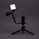 Battery Operated Vlogging Kit with Table Top Tripod Stand/ Indoor or Outdoor Use