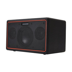 Bluetooth Retro Speaker - Black / 40W RMS Power / 2-inch x 2 + 4-inch Woofers