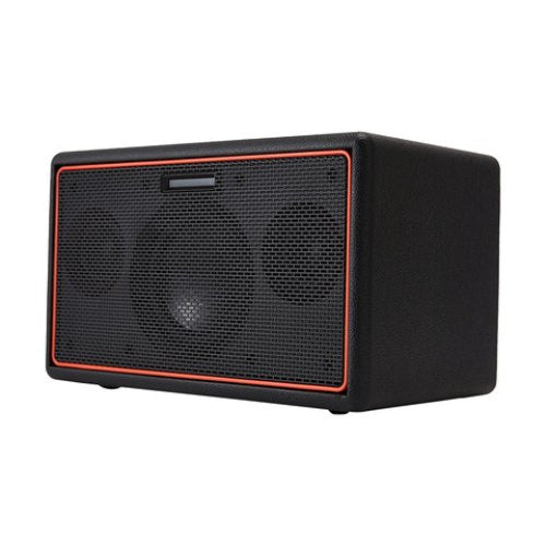 Bluetooth Retro Speaker - Black / 40W RMS Power / 2-inch x 2 + 4-inch Woofers