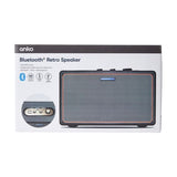 Bluetooth Retro Speaker - Black / 40W RMS Power / 2-inch x 2 + 4-inch Woofers