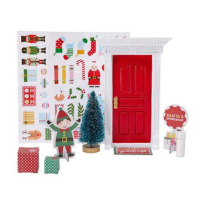 Festive Christmas Elf Door - Perfect Kit for Craft Activities / Suitable for 3+ Years