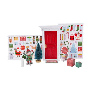 Festive Christmas Elf Door - Perfect Kit for Craft Activities / Suitable for 3+ Years
