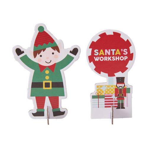 Festive Christmas Elf Door - Perfect Kit for Craft Activities / Suitable for 3+ Years