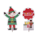 Festive Christmas Elf Door - Perfect Kit for Craft Activities / Suitable for 3+ Years