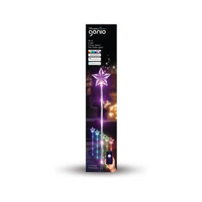 Mirabella Genio Colour Select Star Stake Lights - 6 Pack