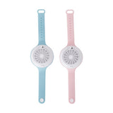3-speed Setting Rechargeable Wrist Fan - Assorted* with Colourful Lights