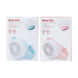 3-speed Setting Rechargeable Wrist Fan - Assorted* with Colourful Lights