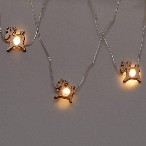 Battery Operated Mini Decorative Wire String Lights - Assorted* / Length 200cm - TheITmart