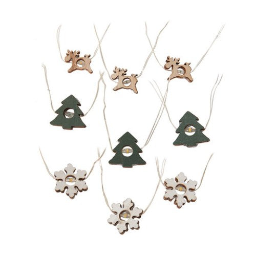 Battery Operated Mini Decorative Wire String Lights - Assorted* / Length 200cm - TheITmart