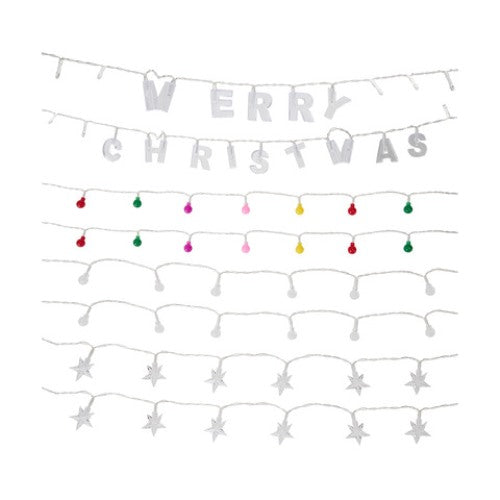 ANKO 24 LED Novelty String Lights - Assorted* / Lit Length 230cm / Battery Operated - TheITmart