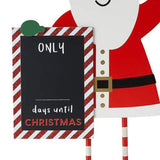 Festive Christmas Countdown Novelty Santa Sign - Multicolour - TheITmart